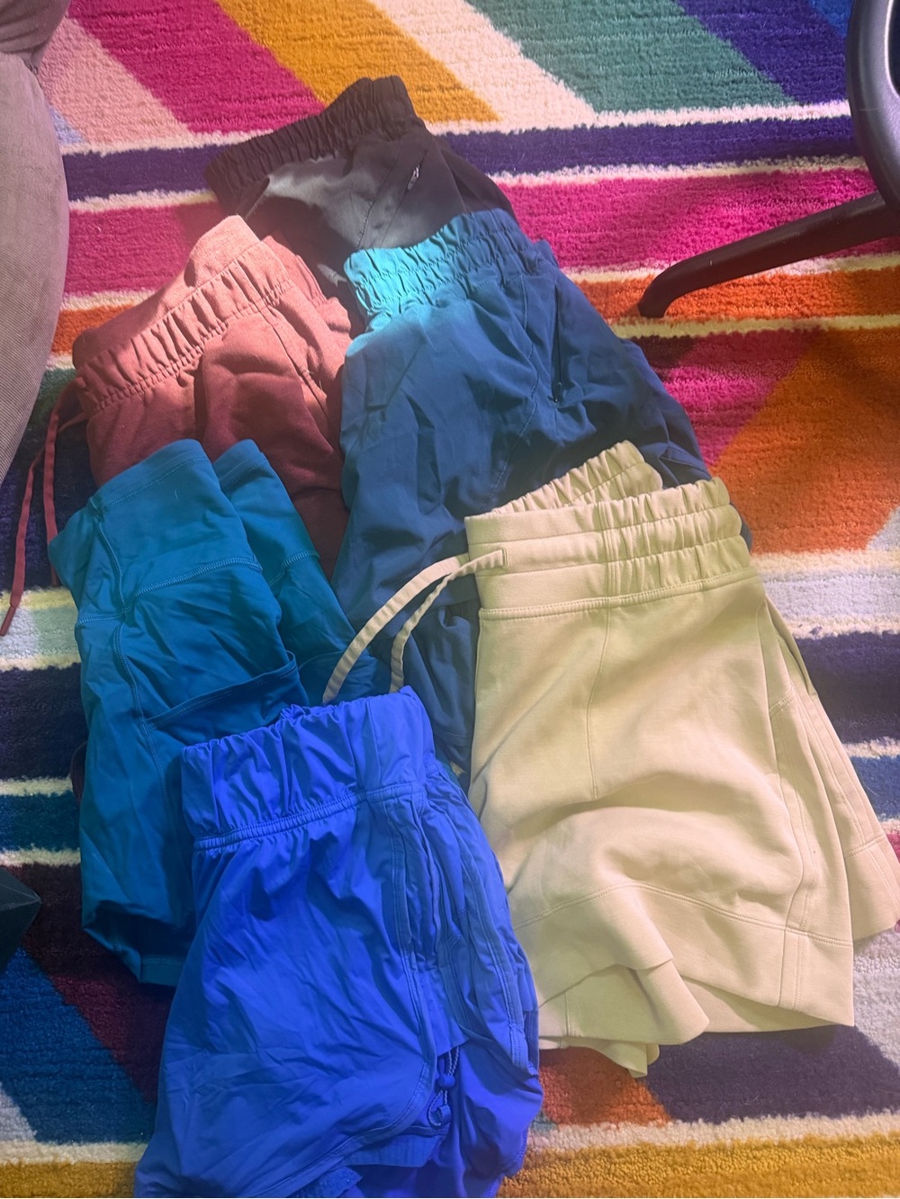 Lululemon size 6-8 shorts bundle